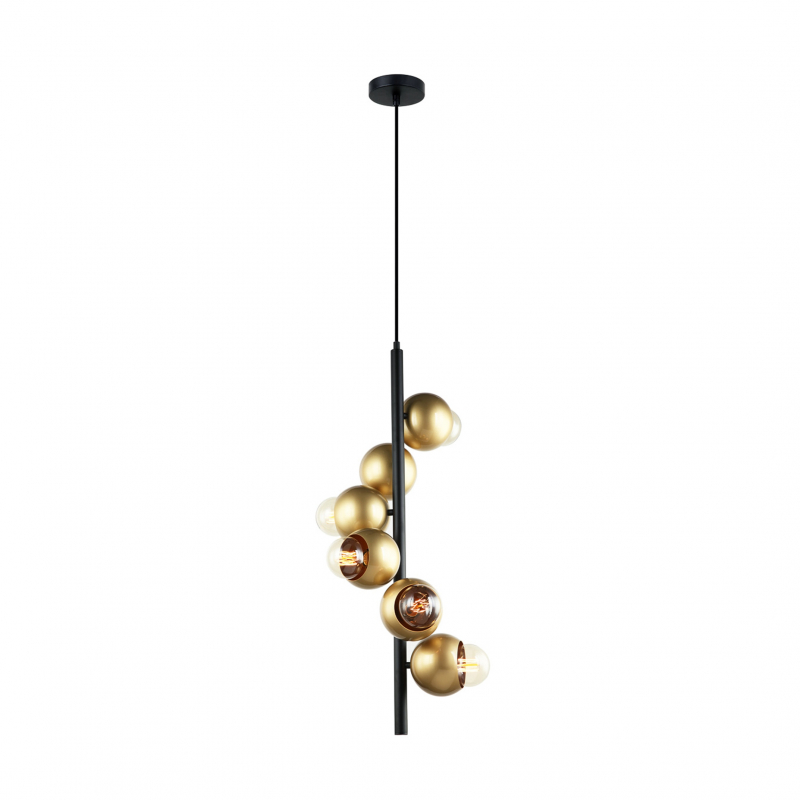 Lampa wisząca MALMO PEN-5104-6-BKGD