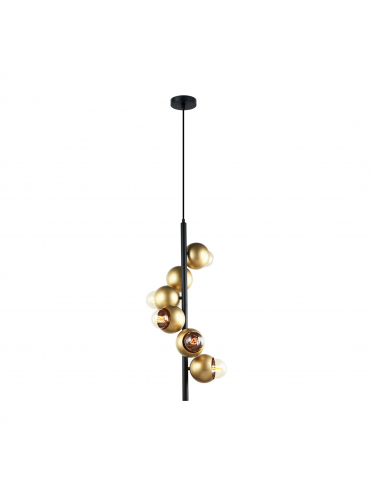 Lampa wisząca MALMO PEN-5104-6-BKGD