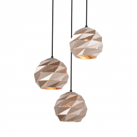 Lampa wisząca PALERMO PND-2424-3S-GD