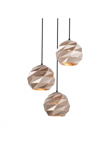 Lampa wisząca PALERMO PND-2424-3S-GD