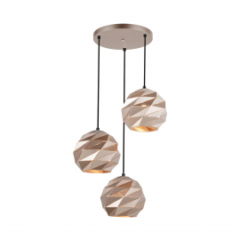 Lampa wisząca PALERMO PND-2424-3S-GD