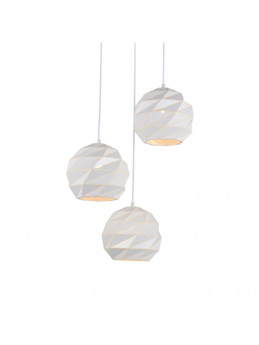 Lampa wisząca PALERMO PND-2424-3S-WH