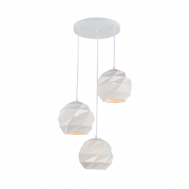 Lampa wisząca PALERMO PND-2424-3S-WH