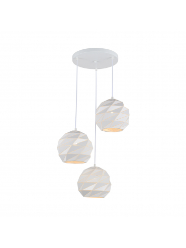 Lampa wisząca PALERMO PND-2424-3S-WH