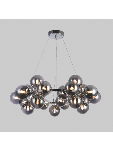 Lampa wisząca CABELLA PND-5252-25-CH+SMK