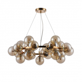 Lampa wisząca CABELLA PND-5252-25-GD-CGN