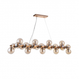 Lampa wisząca CABELLA PND-5252-A-25-GD-CGN
