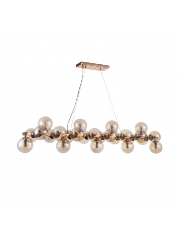 Lampa wisząca CABELLA PND-5252-A-25-GD-CGN