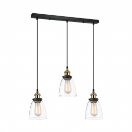 Lampa wisząca FRANCIS MDM-2563/3 GD+CL