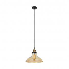 Lampa wisząca HUBERT MDM-2381/1 GD+AMB