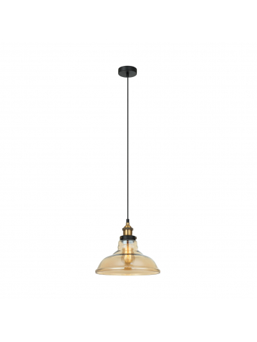 Lampa wisząca HUBERT MDM-2381/1 GD+AMB