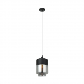 Lampa wisząca MOLINA MDM-2377/1 BK+SG