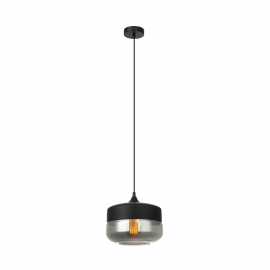 Lampa wisząca MOLINA MDM-2380/1 BK+SG