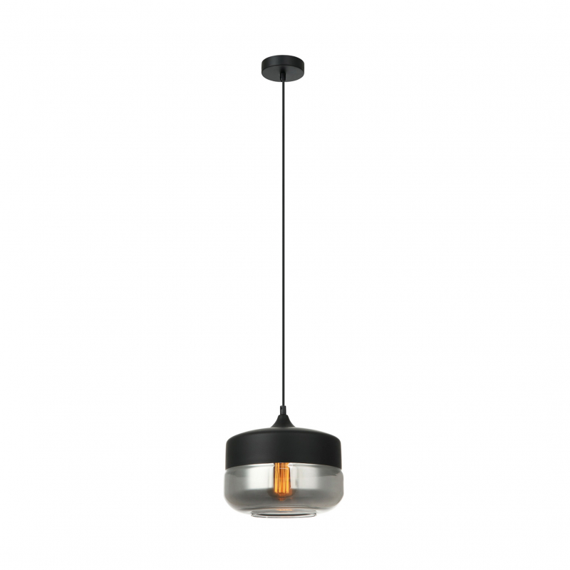 Lampa wisząca MOLINA MDM-2380/1 BK+SG