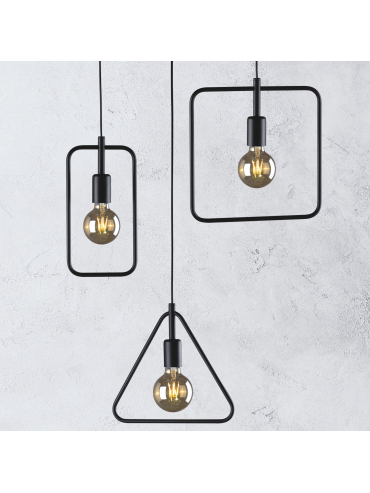 Lampa wisząca TOBIK BLACK K-3830