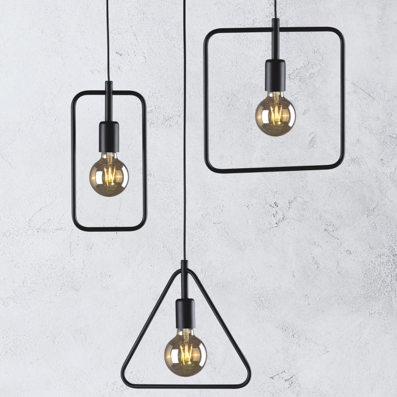Lampa wisząca TOBIK BLACK K-3832
