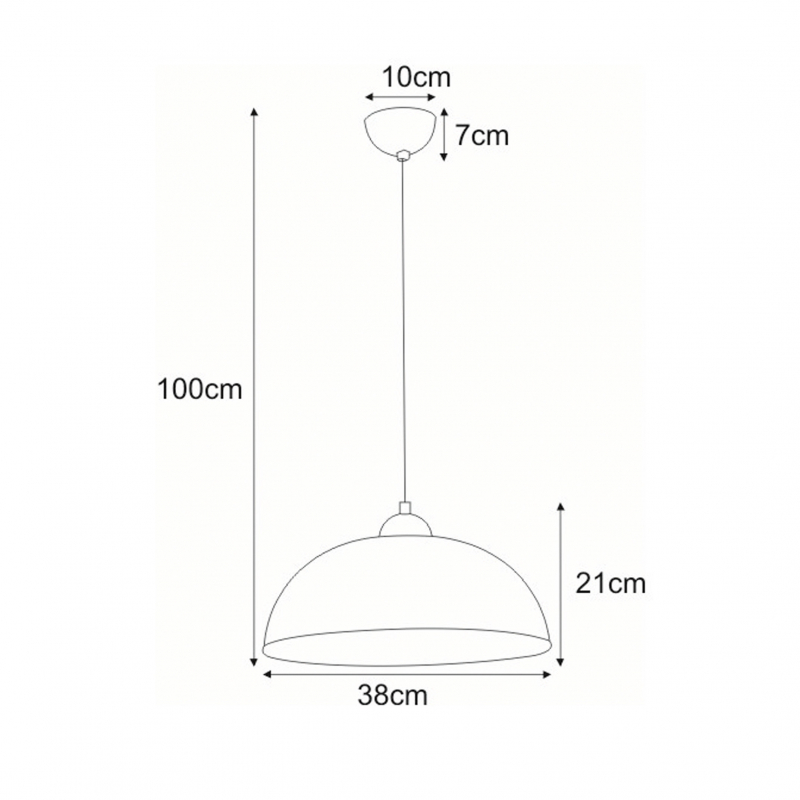 Lampa wisząca RAZONI K-3857