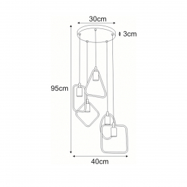 Lampa wisząca GEO K-3931