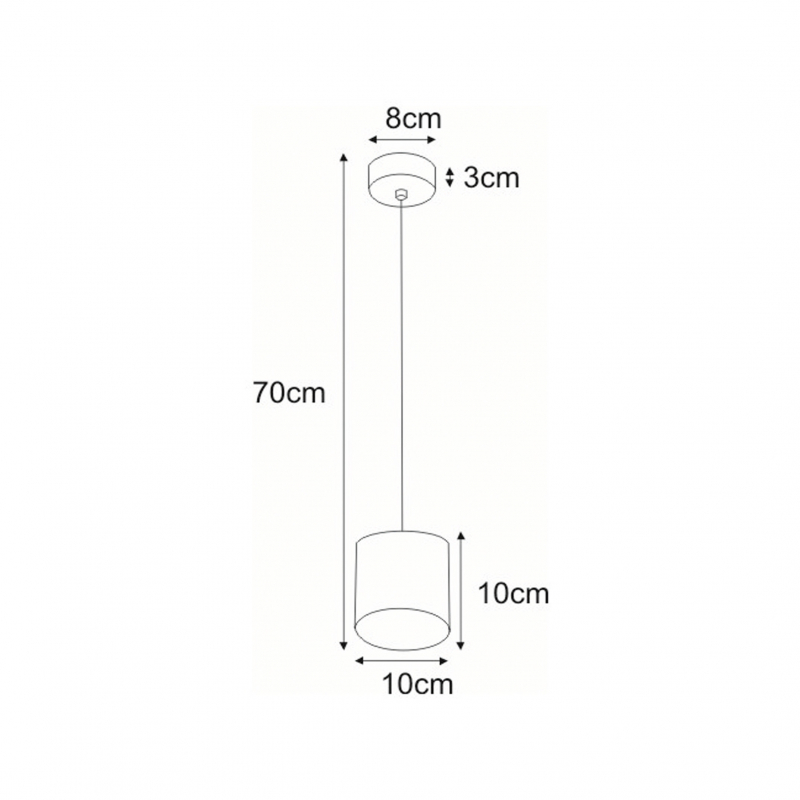 Lampa wisząca ALU K-4190