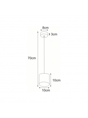 Lampa wisząca ALU K-4190