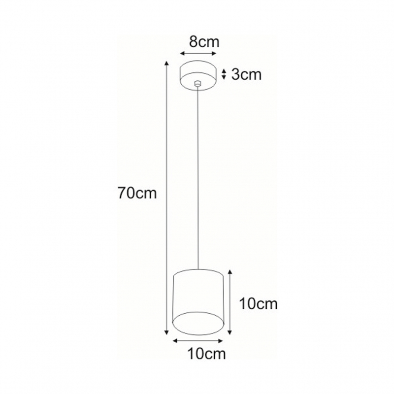 Lampa wisząca ALU K-4230
