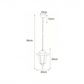 Lampa elewacyjna STANDARD K-5009H