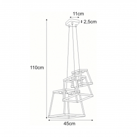 Lampa wisząca TEDY K-4131