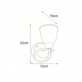 Kinkiet PLATO K-JSL-6059/1W AB