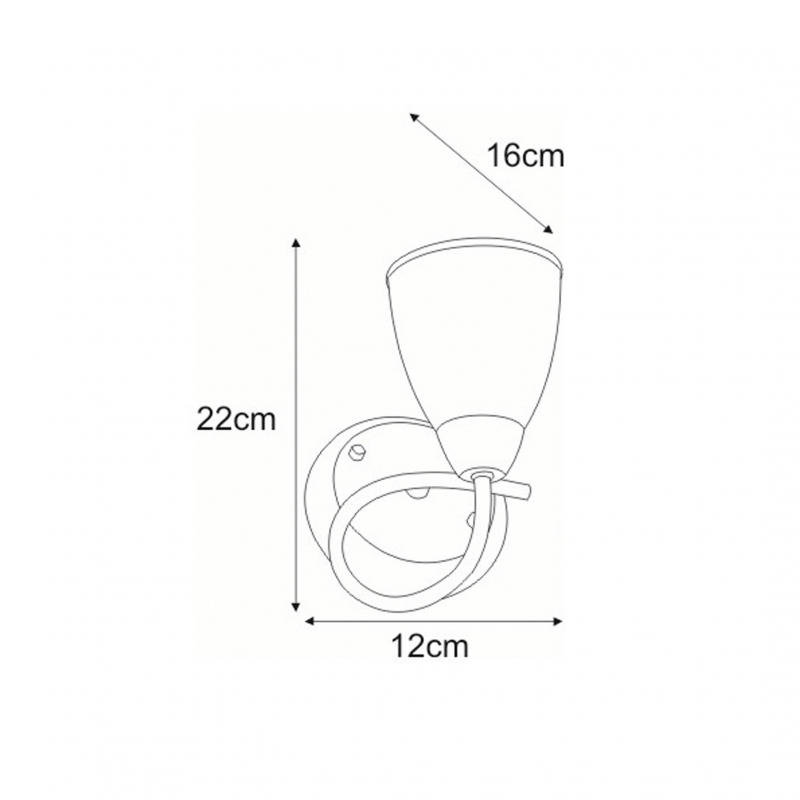 Kinkiet PLATO K-JSL-6059/1W AB