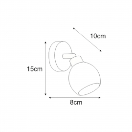 Kinkiet AZELA K-W9528/1