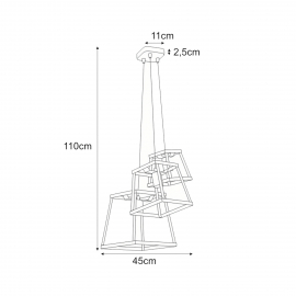 Lampa wisząca TEDY K-4130