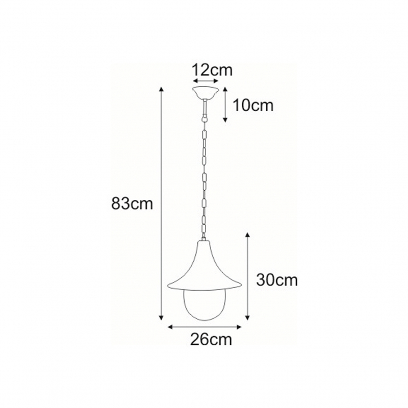 Lampa elewacyjna BOSTON K-8131