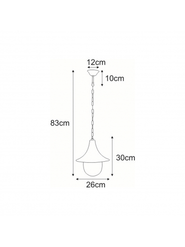 Lampa elewacyjna BOSTON K-8131