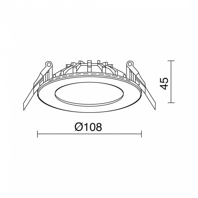 Spot KALE DW LED 757B-L3108B-01