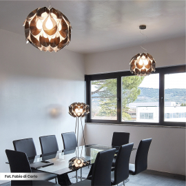 Lampa podłogowa FLORA COPPER FLOFM00CPP00000000EU
