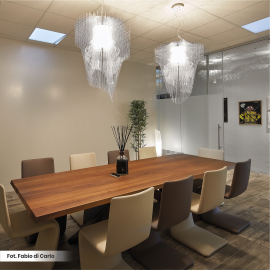 Lampa wisząca AVIA MEDIUM WHITE AVISM00WHF01T00000EU