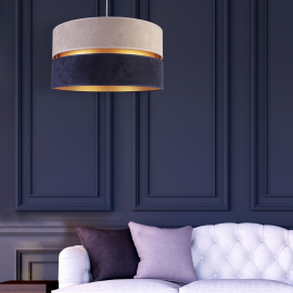 Lampa wisząca DUO Zamsz 8971