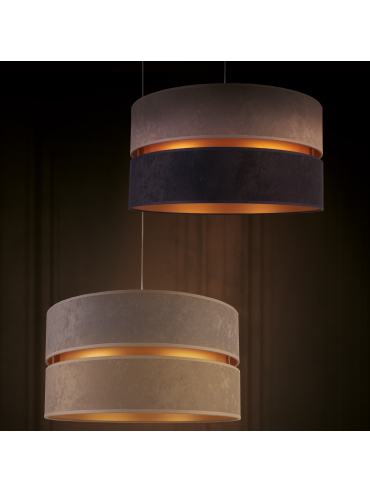 Lampa wisząca DUO Zamsz 8971
