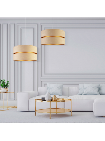 Lampa wisząca DUO Zamsz 8972