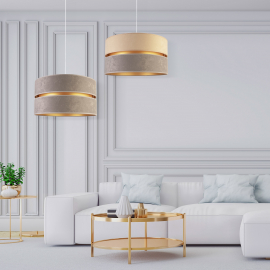 Lampa wisząca DUO Zamsz 8973