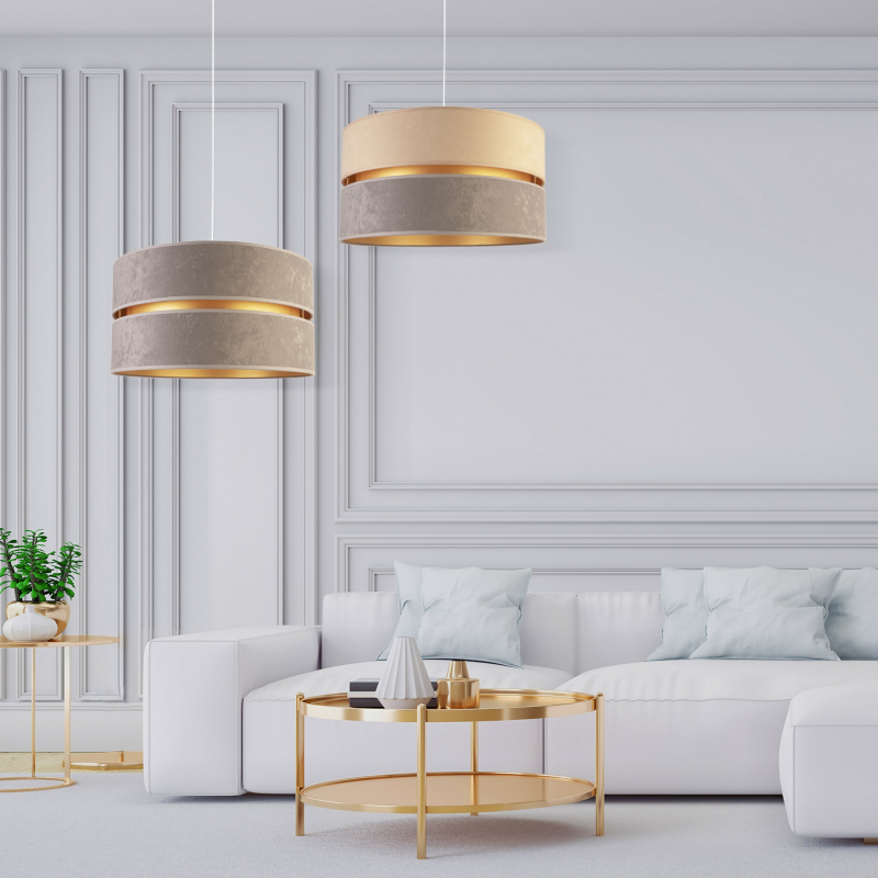 Lampa wisząca DUO Zamsz 8973