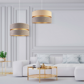 Lampa wisząca DUO Zamsz 8974