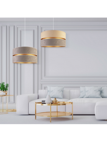Lampa wisząca DUO Zamsz 8974