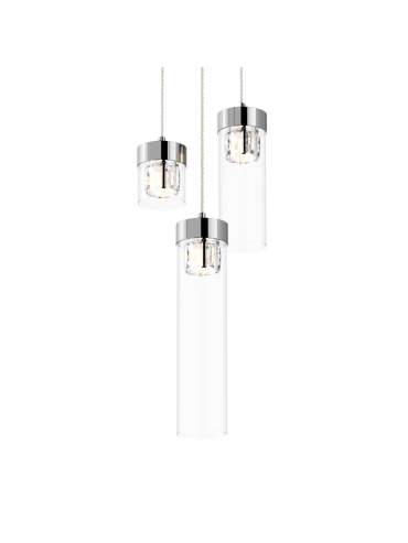 Lampa wisząca GEM P0389-03D-F4AC