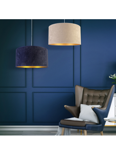 Lampa wisząca ROLLER Zamsz 8977