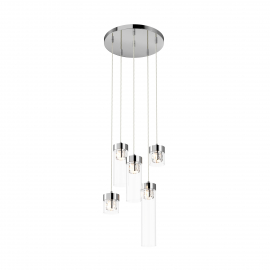 Lampa wisząca GEM P0389-05D-F4AC