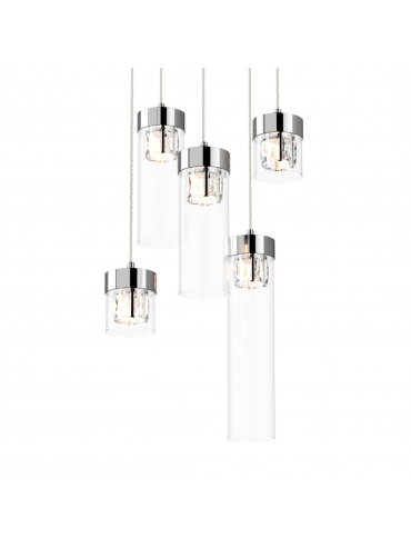 Lampa wisząca GEM P0389-05D-F4AC