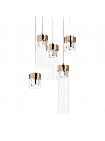 Lampa wisząca GEM P0389-05D-F7AC