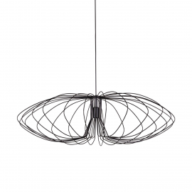 Lampa wisząca TIZI K-3408 CZARNY