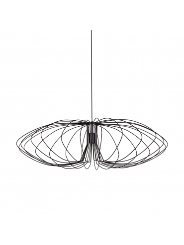 Lampa wisząca TIZI K-3408 CZARNY